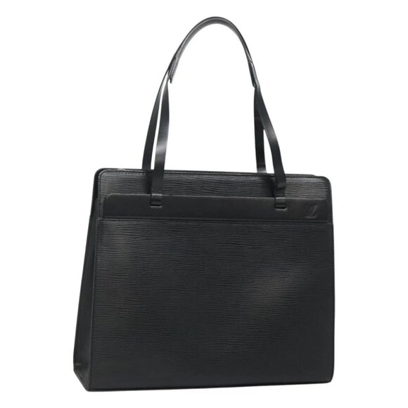 LOUIS VUITTON Epi Croisette PM Tote Bag Black - Picture 1 of 14